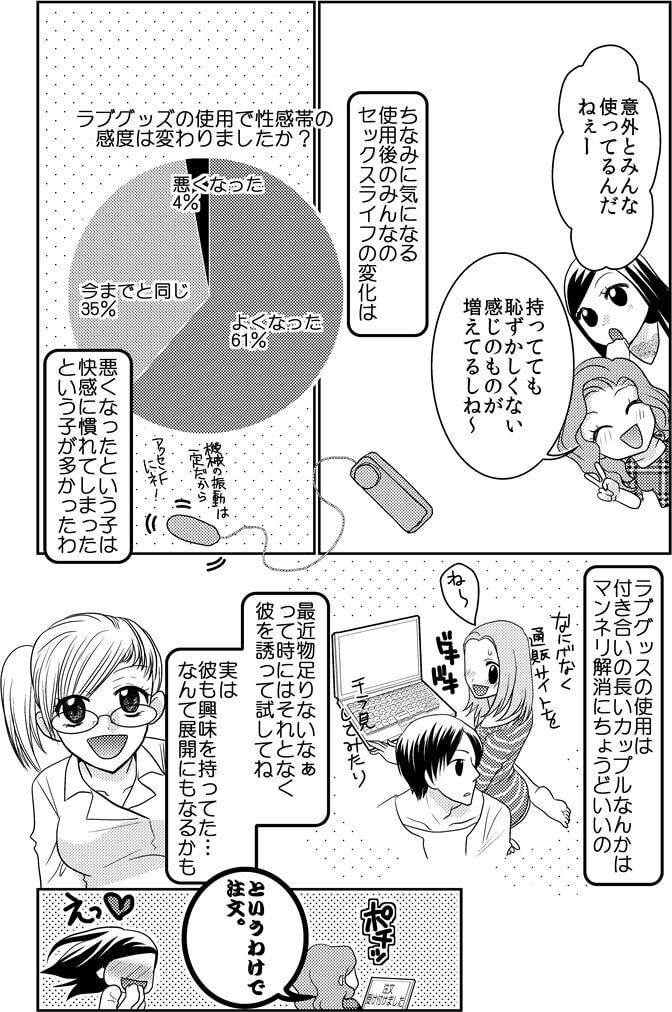 女性の悩みをエッチ漫画で解決『大人の保健室』ページ9