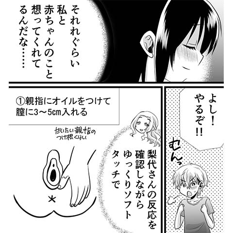 会陰マッサージについてわかる漫画