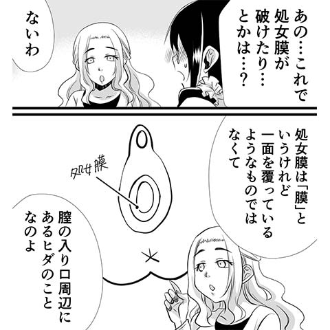 処女用バイブについてわかる漫画