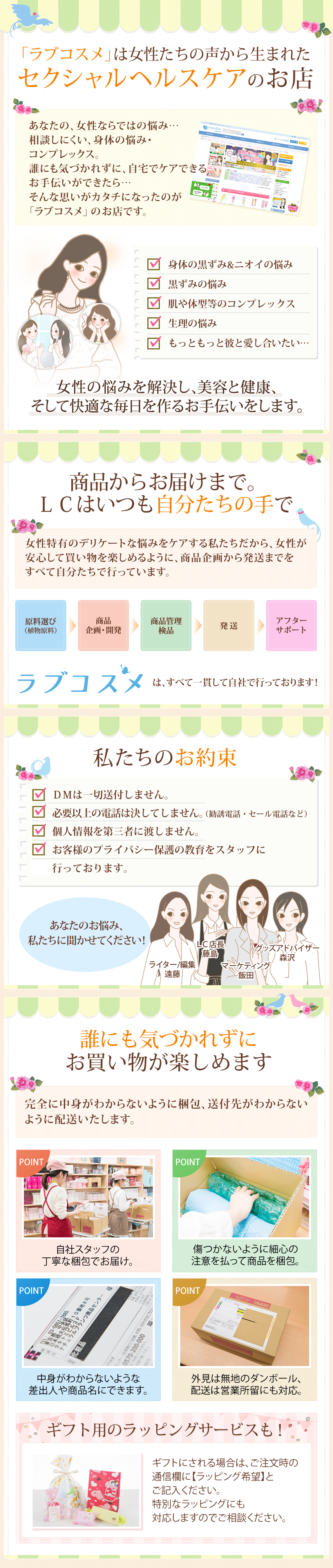 LCはセクシャルヘルスケアのお店