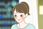 アンケート女性イラスト5