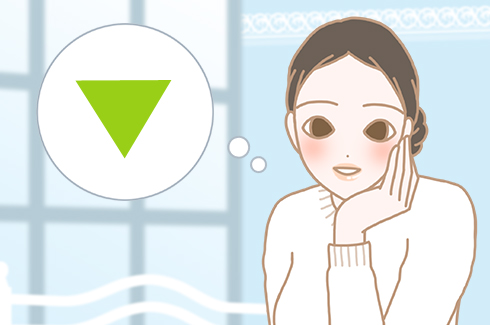 アンダーヘア逆三角形
