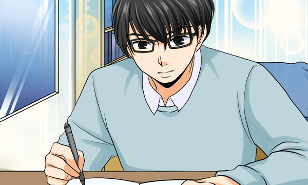 小説を書く福生