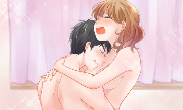 ラブコスメを使いキスしながらセックスする官能小説イラスト