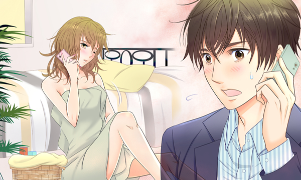 官能小説 電話エッチで膣トレをしている女性と電話をしている男性