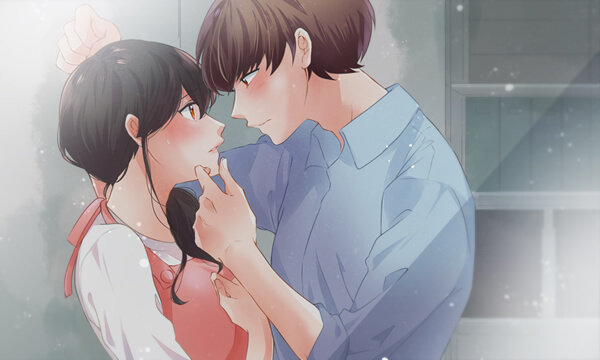 エッチな気分でキスを重ねる男女