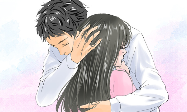 女性のの恋愛小説イラスト