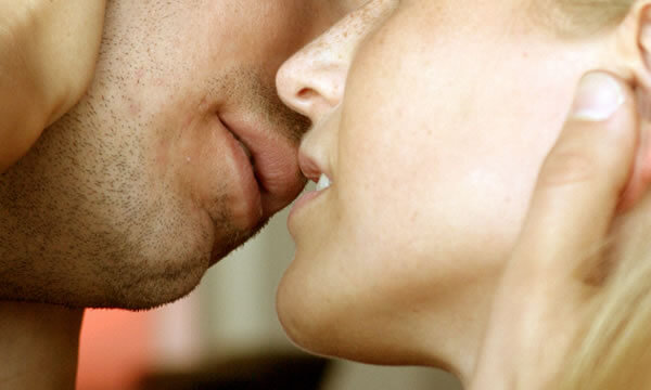 官能小説挿絵:欲望まみれの執事がキスを迫るシーン