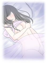 ひとりエッチをする女性