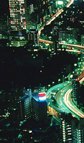 夜景の写真