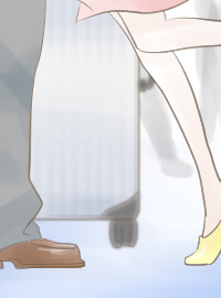 半年ぶりに再会した男女
