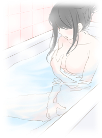お風呂で一人エッチをする女性